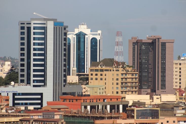 Kampala city skyline